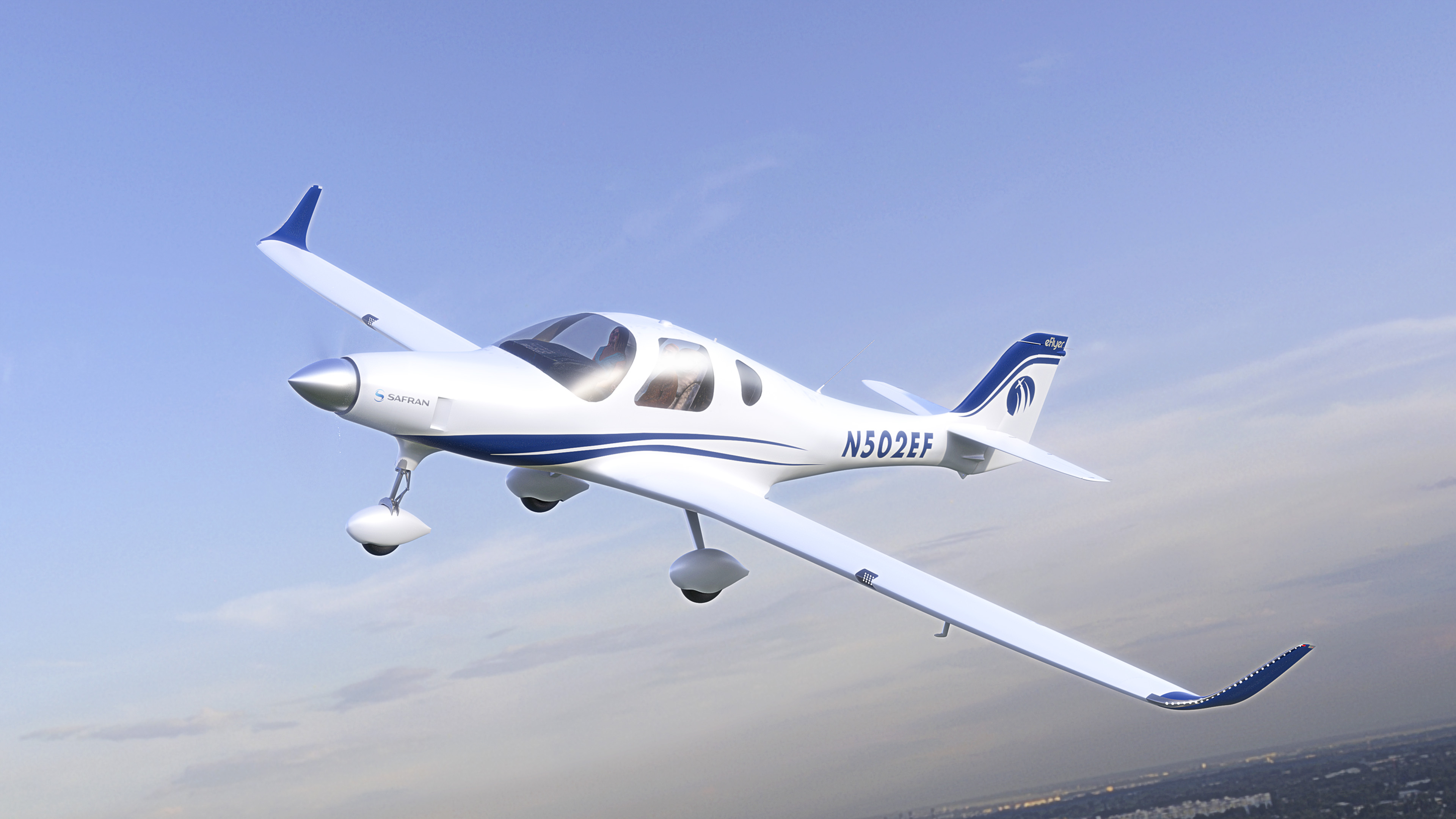 Eflyer 2 in flight